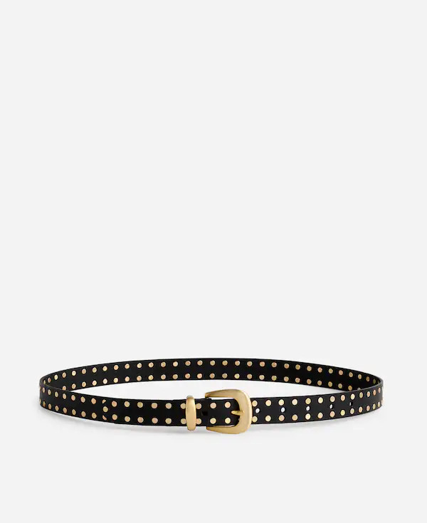 Flat Studded Western Belt | Madewell