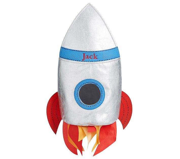 Rocket Ship Puffy Treat Bag | Pottery Barn Kids