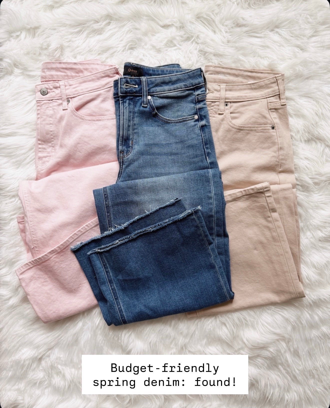 Spring denim that actually fits and doesn’t wreck the budget. These have that flattering straight leg shape with the perfect wash options for everyday wear.

budget friendly jeans women, spring denim trends 2026, straight leg jeans outfit, affordable wide leg jeans, neutral denim outfits, pink jeans outfit, beige jeans outfit, casual everyday style

#LTKSeasonal #LTKOver40 #LTKWorkwear