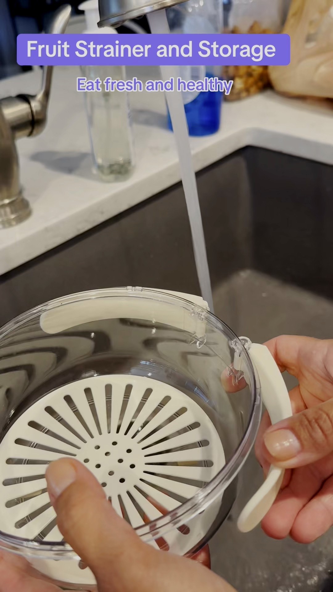 A great way to have clean fresh fruit ready to eat at all times! #fruitstorage 

#LTKHome #LTKSaleAlert #LTKFindsUnder50