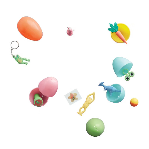 12ct Pre-filled Easter Plastic Eggs with Toys - Spritz™ | Target