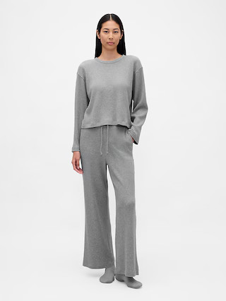 Waffle Wide-Leg PJ Pants | Gap (US)