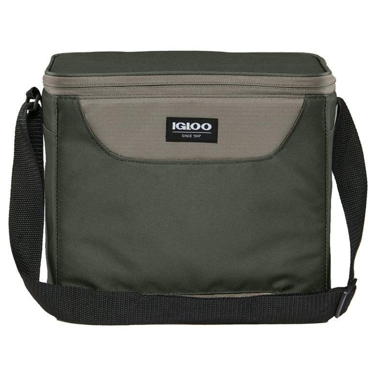 Igloo 12 Can HLC Soft Sided Cooler Bag, Green | Walmart (US)