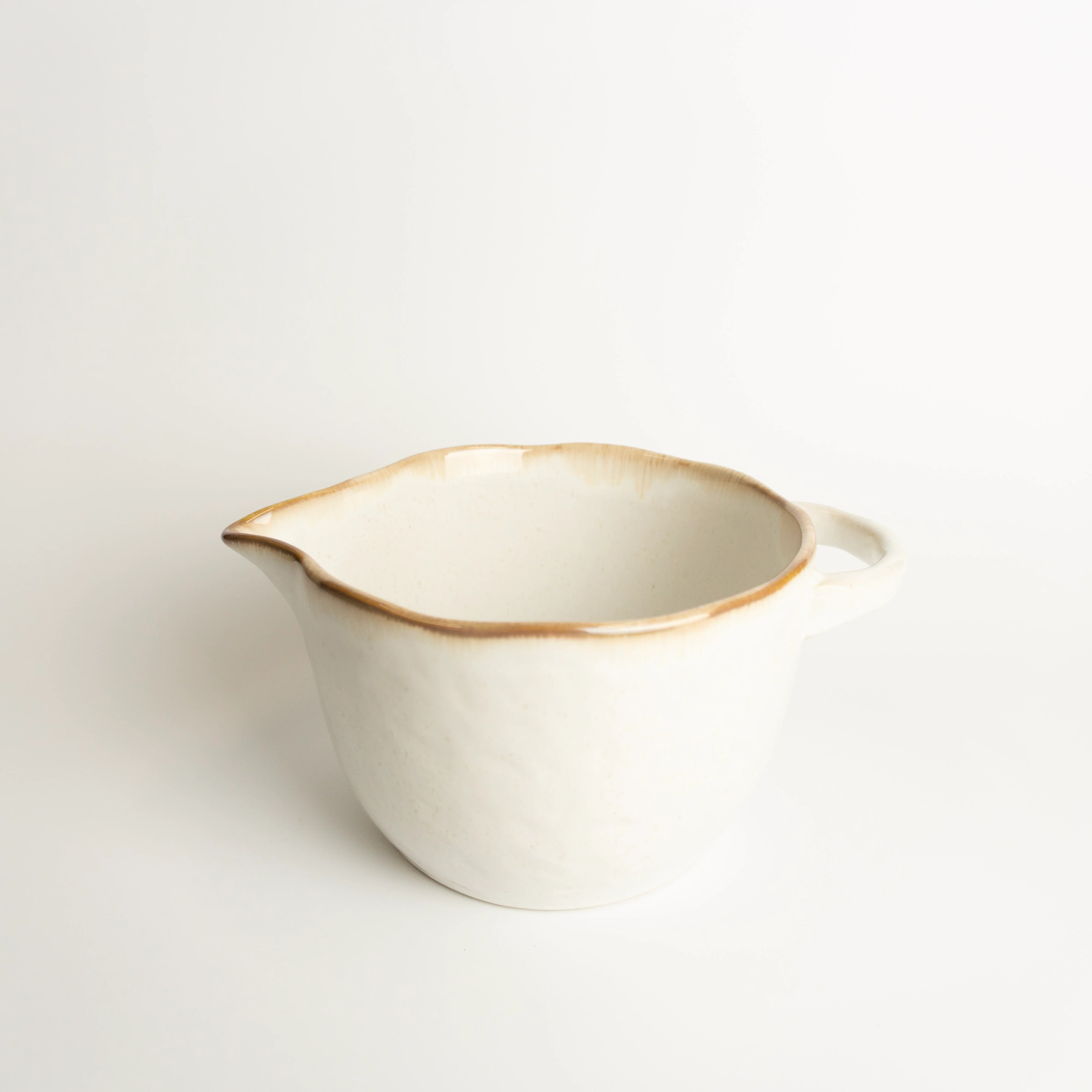 White Ceramic Mixing Bowl | Eco Chic Home