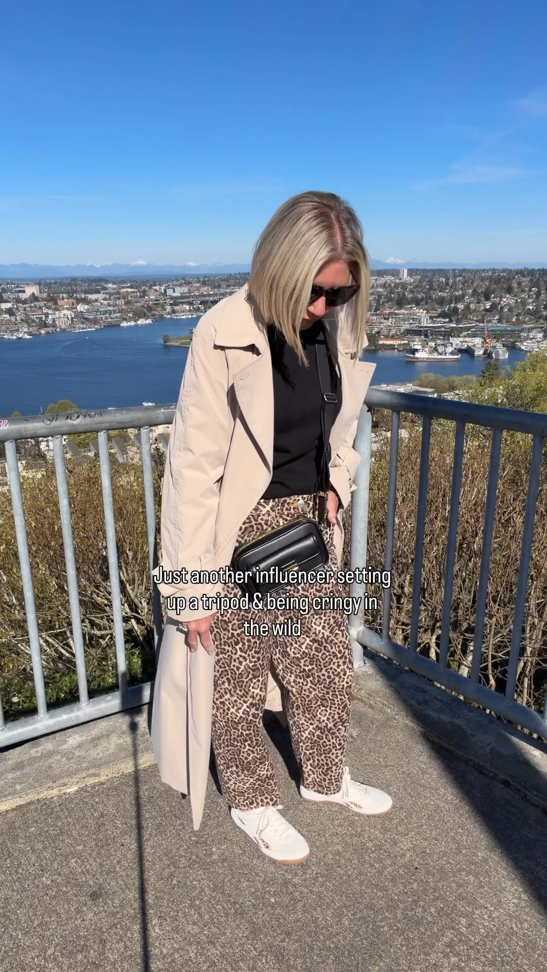 Animal print is always a good idea! 

These jeans are sold out from Loft but I’ll link up a similar pair. My sweaters from Walmart and my trench from H&M. 

#LTKOver40 #LTKvlog #LTKootd