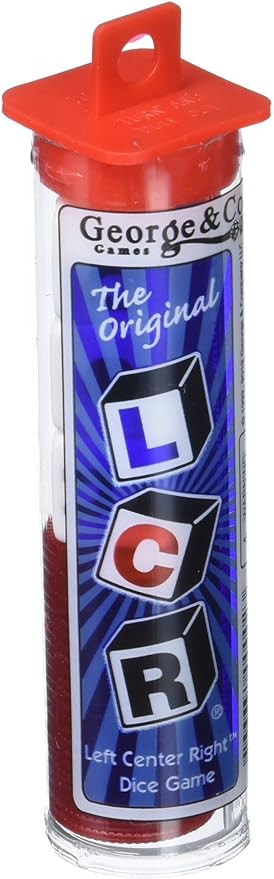 George and Company LCR Single Blister Game Random Chip Colors will be shipped, 5+ years | Amazon (US)