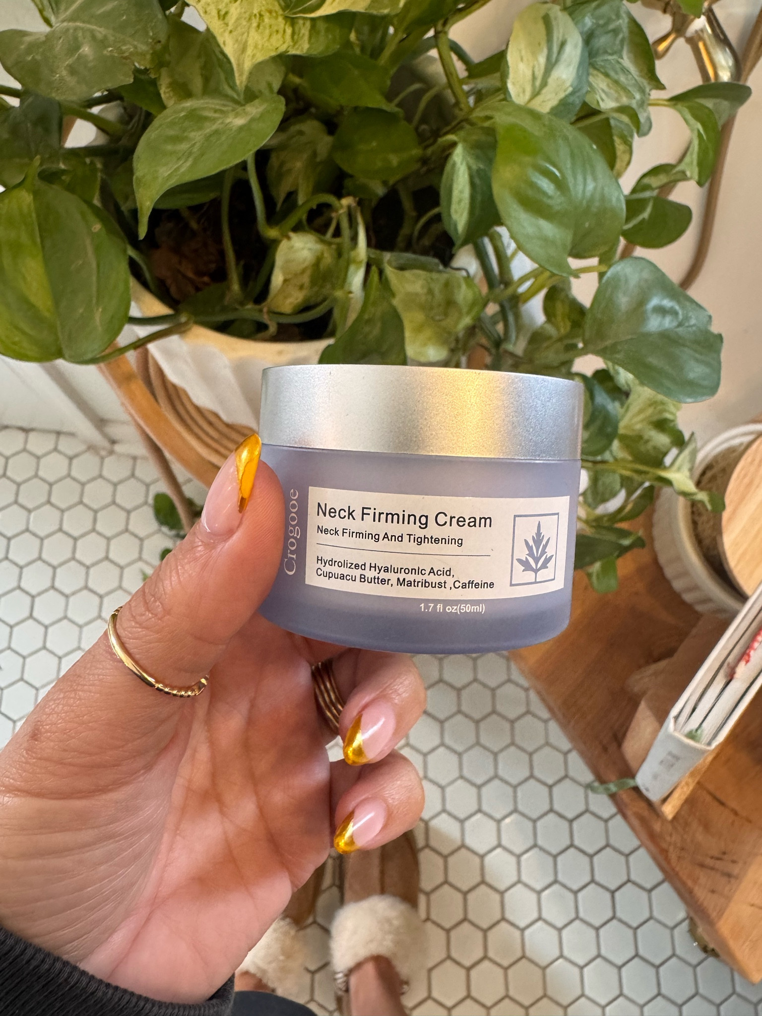 Viral Neck cream that I found on TikTok!! 
I’ve been using it over a month and LOVE!!!!!!! I can tell that it’s doing something already 🫶🏼👏🏼🫶🏼🫶🏼

#skinover40 #skincare #skinfavorites #beautyproducts 



#LTKFindsUnder50 #LTKOver40 #LTKBeauty