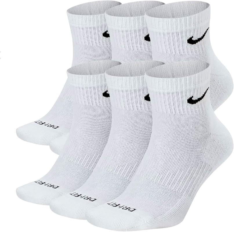 NIKE Plus Cushion Socks (6-Pair) | Amazon (US)