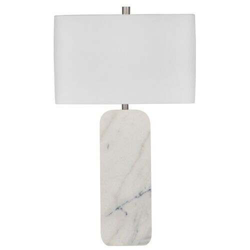 Falcon Marble Table Lamp - White | Desk Lamp, Bedside Lamp | One Kings Lane