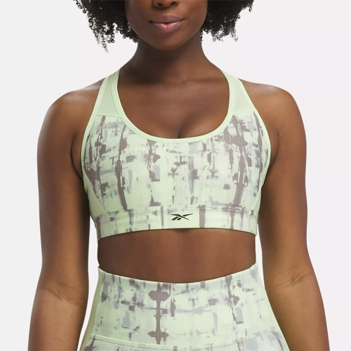 Lux Perform Printed Racer Bra | Reebok US