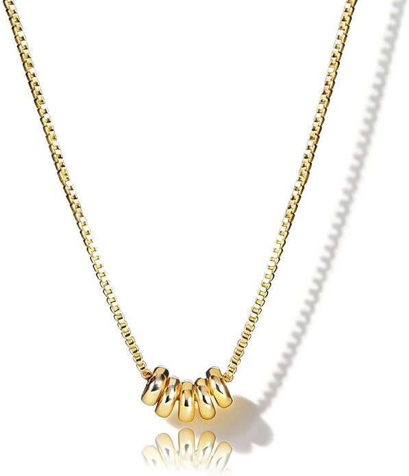 HANLI 14K Gold Plated Necklaces for Women - Dainty Butterfly, Star of David, Moon and Star, Sun, ... | Amazon (US)