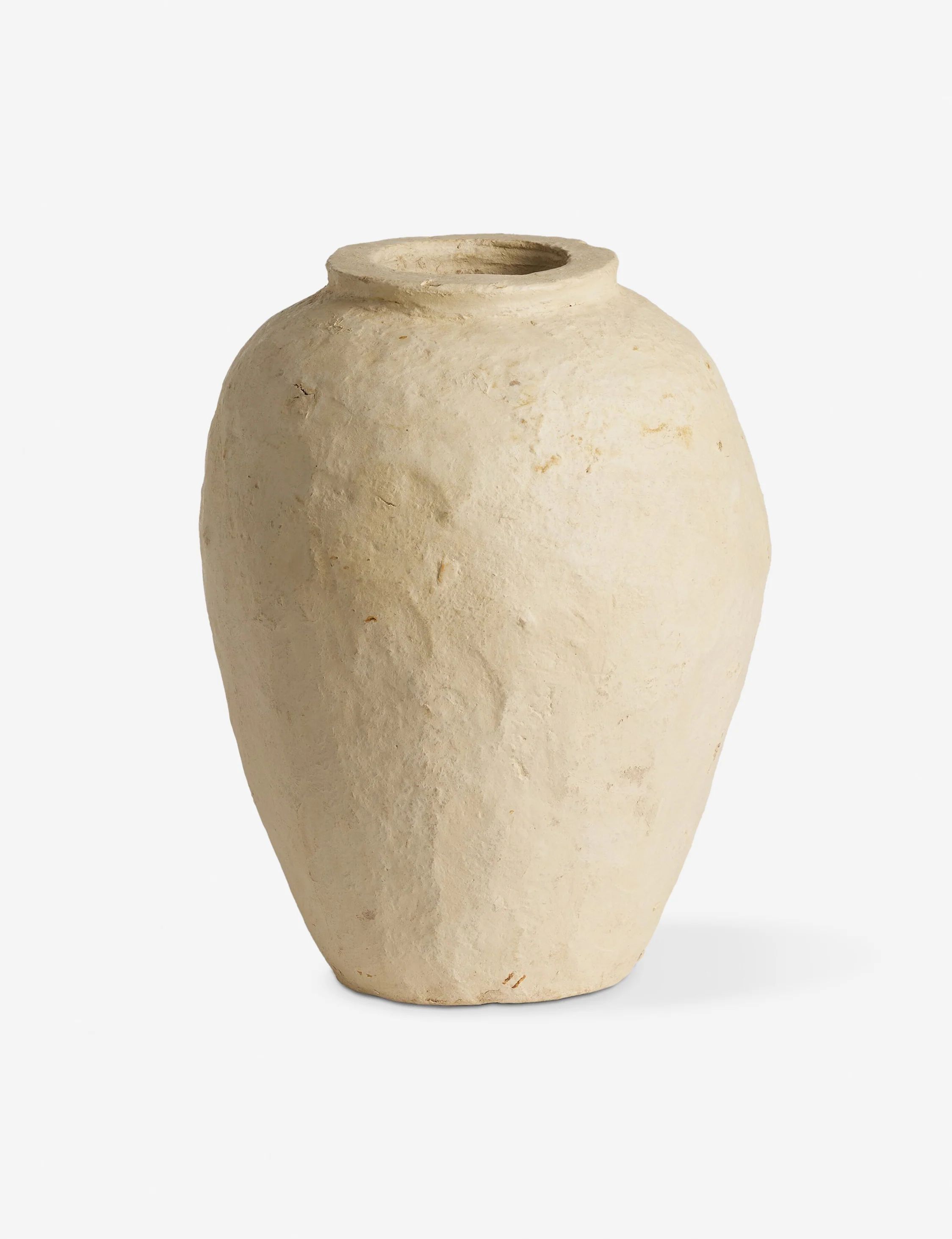 Olivos Paper Mache Decorative Vase | Lulu and Georgia 