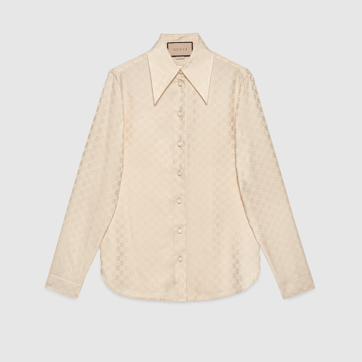 Gucci - GG silk crepe shirt | Gucci (US)