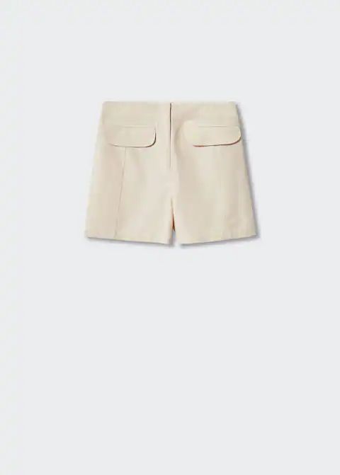 Linen shorts pockets | MANGO (US)