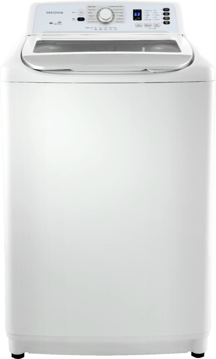 Package - Insignia™ - 4.5 Cu. Ft. High Efficiency Top Load Washer with ColdMotion Technology and 7.5 | Best Buy U.S.