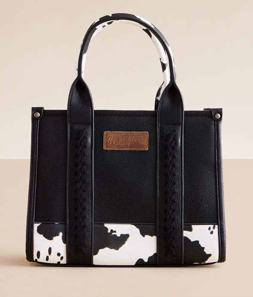 Cow Print Structured Tote | Buckle