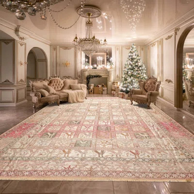 6x9 Hand Knotted 100% Silk Traditional Pictorial Authentic Oriental Area Rug Beige,Tan Color | Wayfair North America