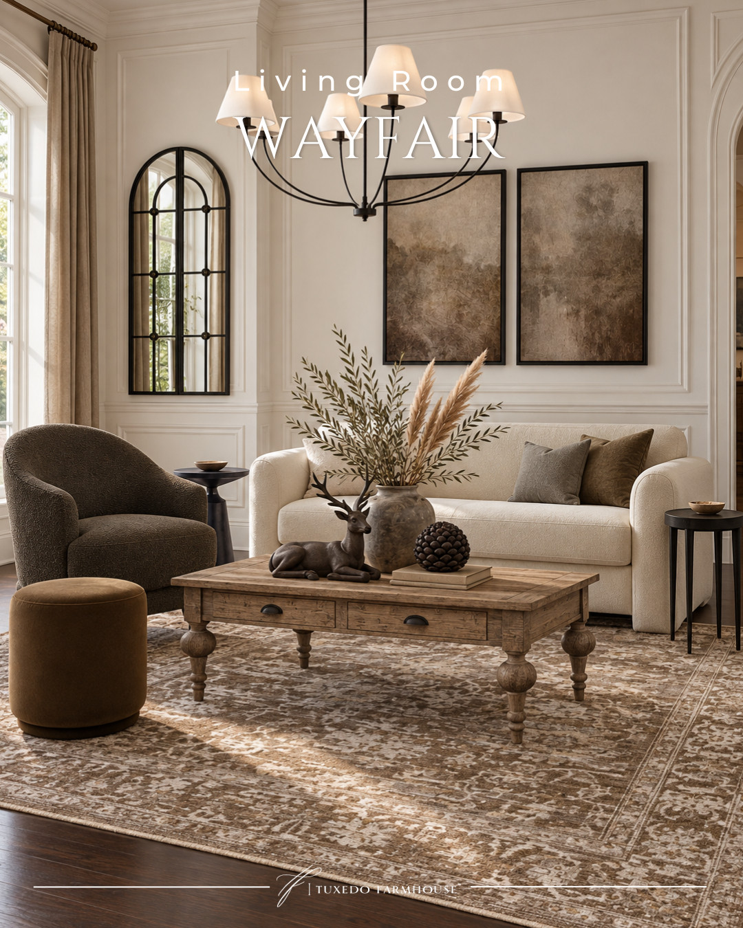 Create a cozy living room with this beautiful pieces from Wayfair in warm and neutral tones.

#LTKSaleAlert #LTKHome #LTKSeasonal