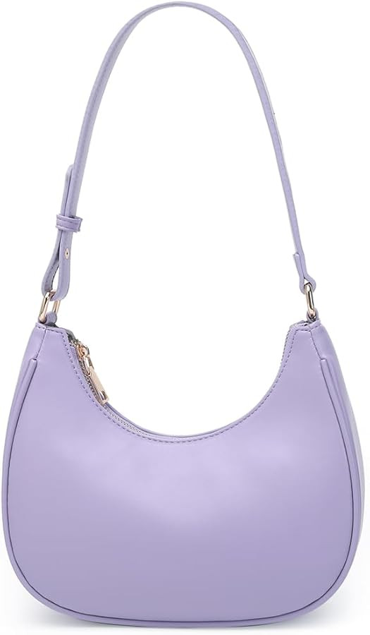 Crescent Shoulder Bags for Women Cute Hobo Tote Handbag Under the Arm Purses Mini Clutch Purse wi... | Amazon (US)