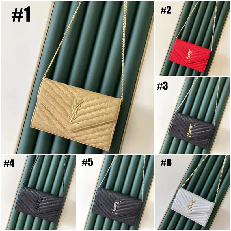 Cosmetic Bags & Cases Online Sale   DUPE Y S L 22.5cm Womens Shoulder Bag V Pattern Crossbody Bag... | DHGate