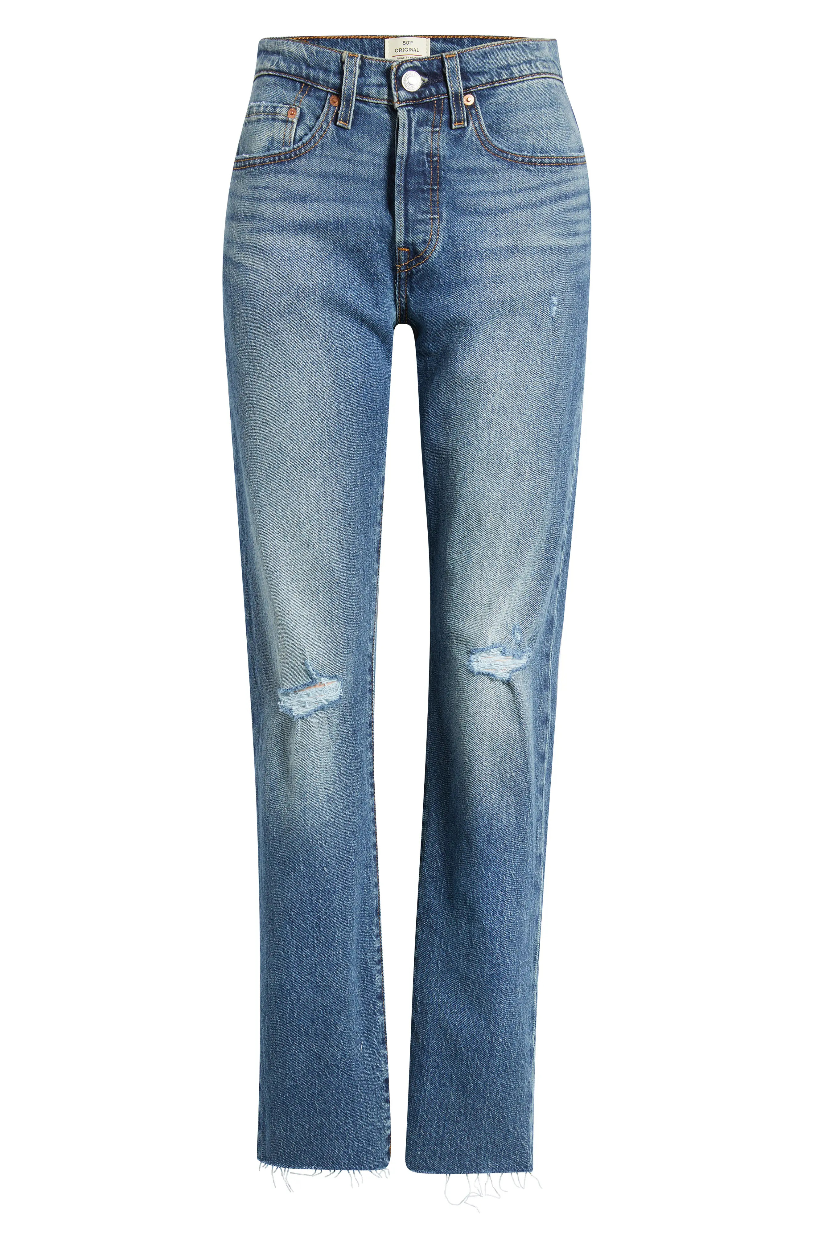 501 Straight Leg Jeans (Women) | Nordstrom | Nordstrom