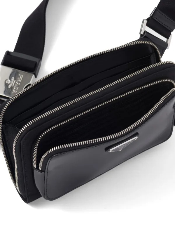 Prada Re-Nylon Shoulder Bag | Black | FARFETCH LV | Farfetch Global