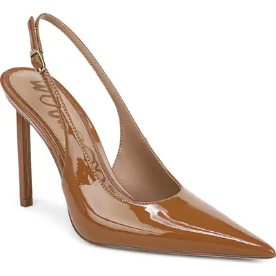 Sam Edelman Tegan Slingback Pump in Rich Chocolate at Nordstrom, Size 5.5 | Nordstrom