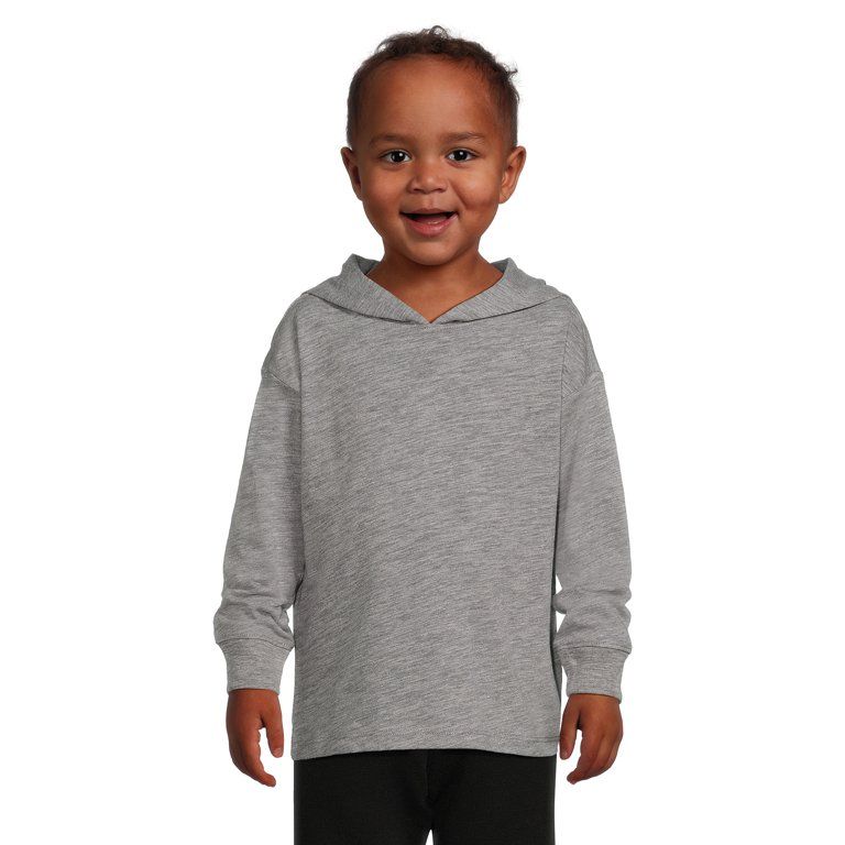 Garanimals Toddler Boy Long Sleeve Hooded T-Shirt, Sizes 12M-5T | Walmart (US)