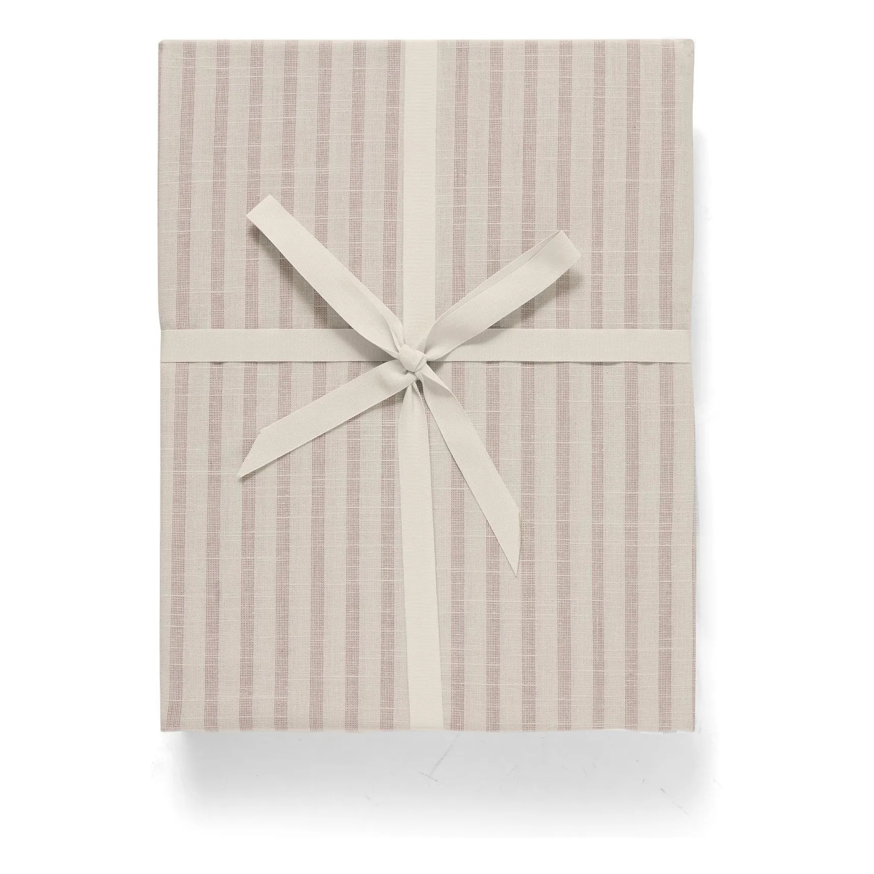 Stripe fitted sheet | Beige | Smallable