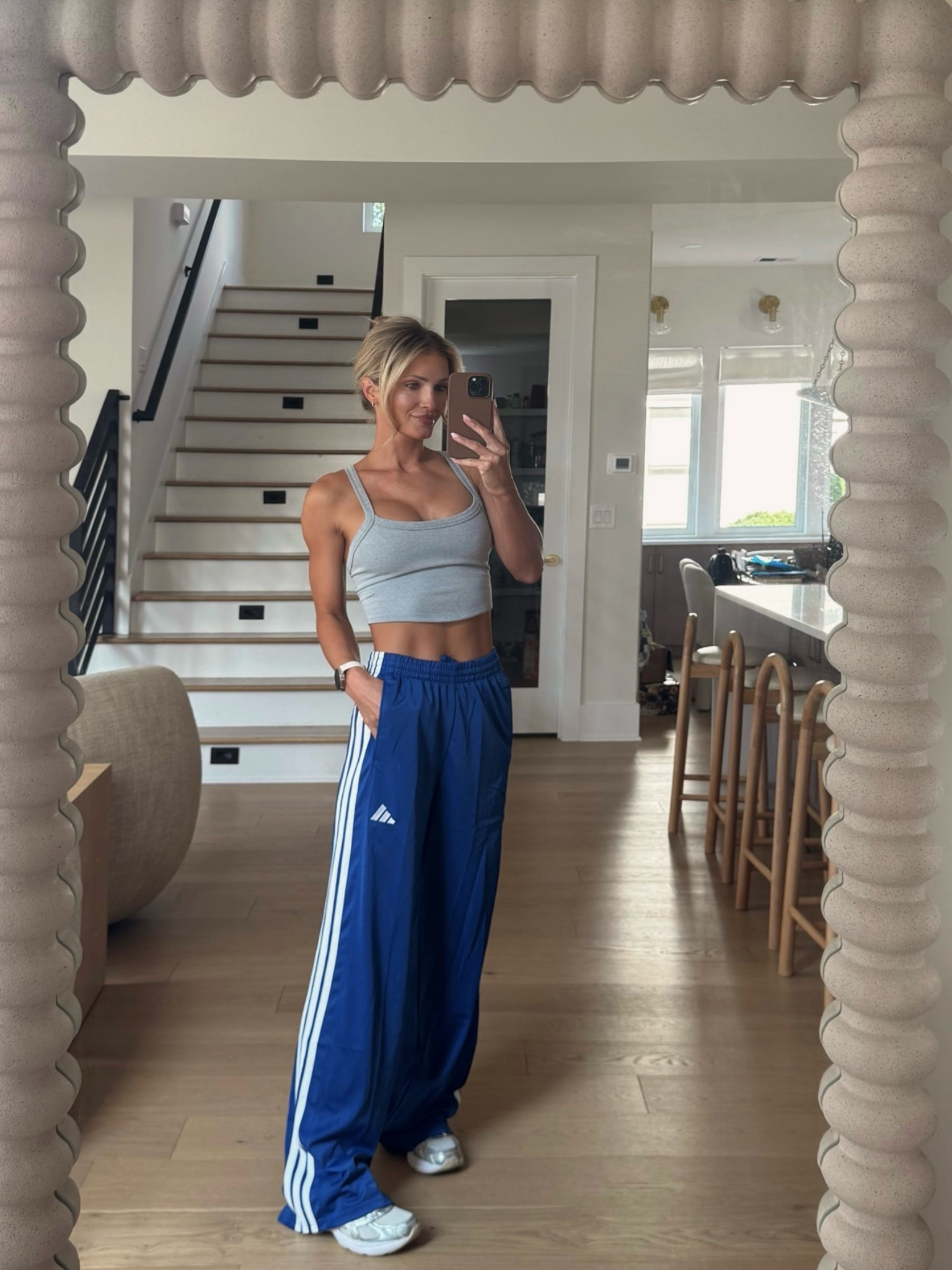In my track pants era! Linking all of my favorites below! Size small.

#LTKootd