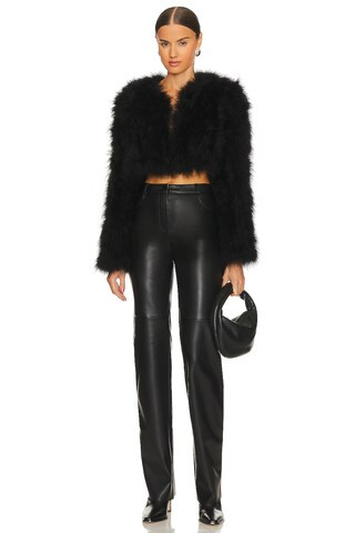 x REVOLVE Greta Jacket in Black | Revolve Clothing (Global)