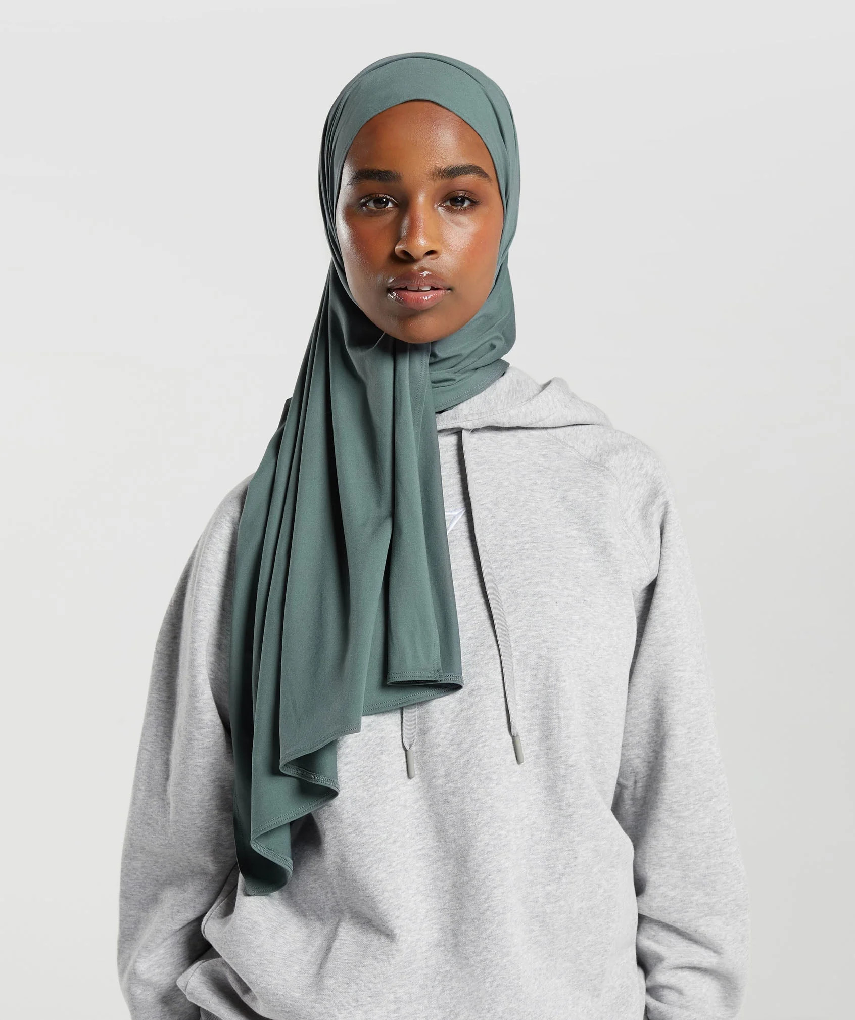 Gymshark Hijab - Cargo Teal | Gymshark CA