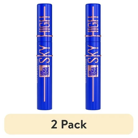 (2 pack) Maybelline Lash Sensational Sky High Washable Mascara Blue Mist | Walmart (US)