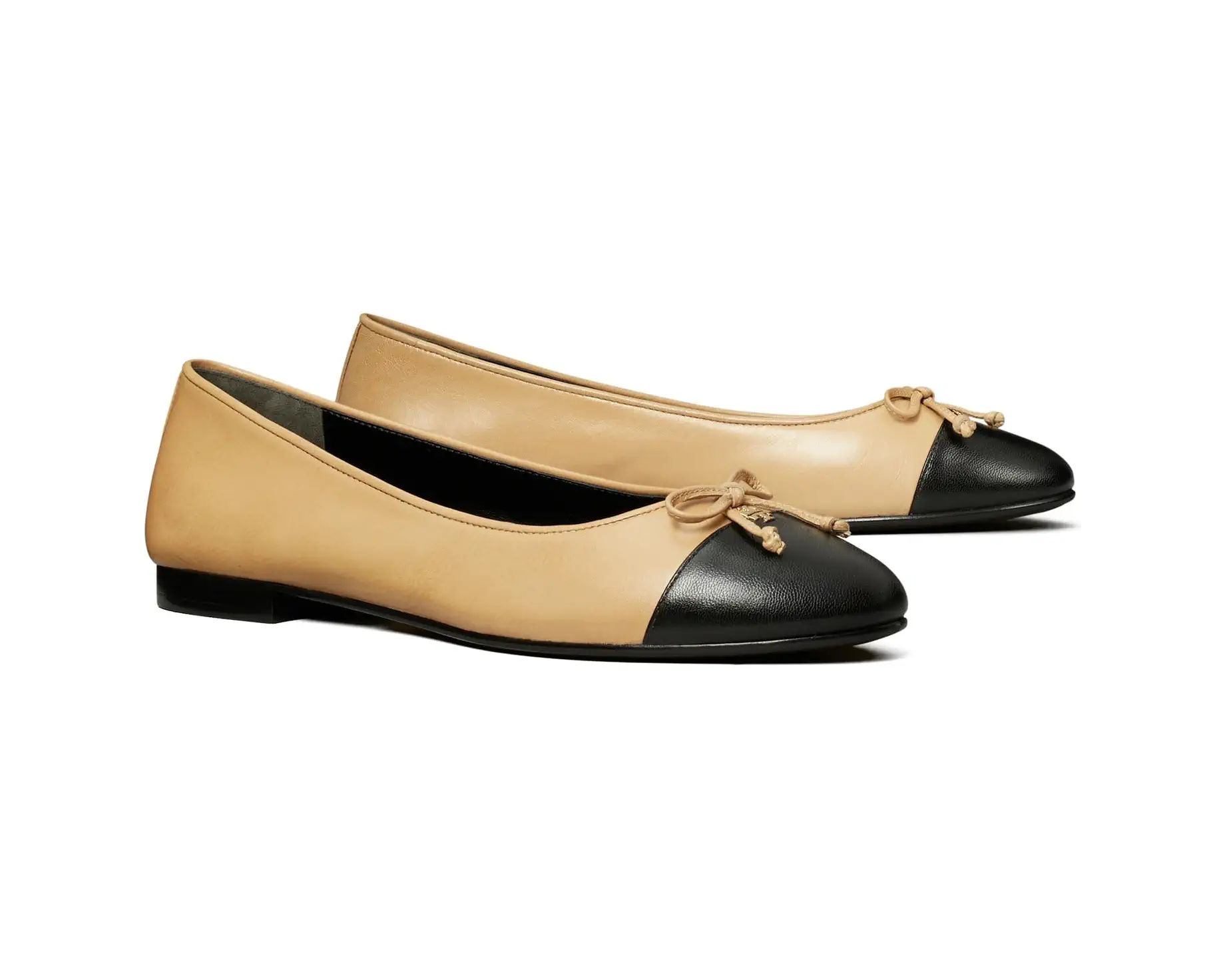 Tory Burch Cap-Toe Ballet | Zappos