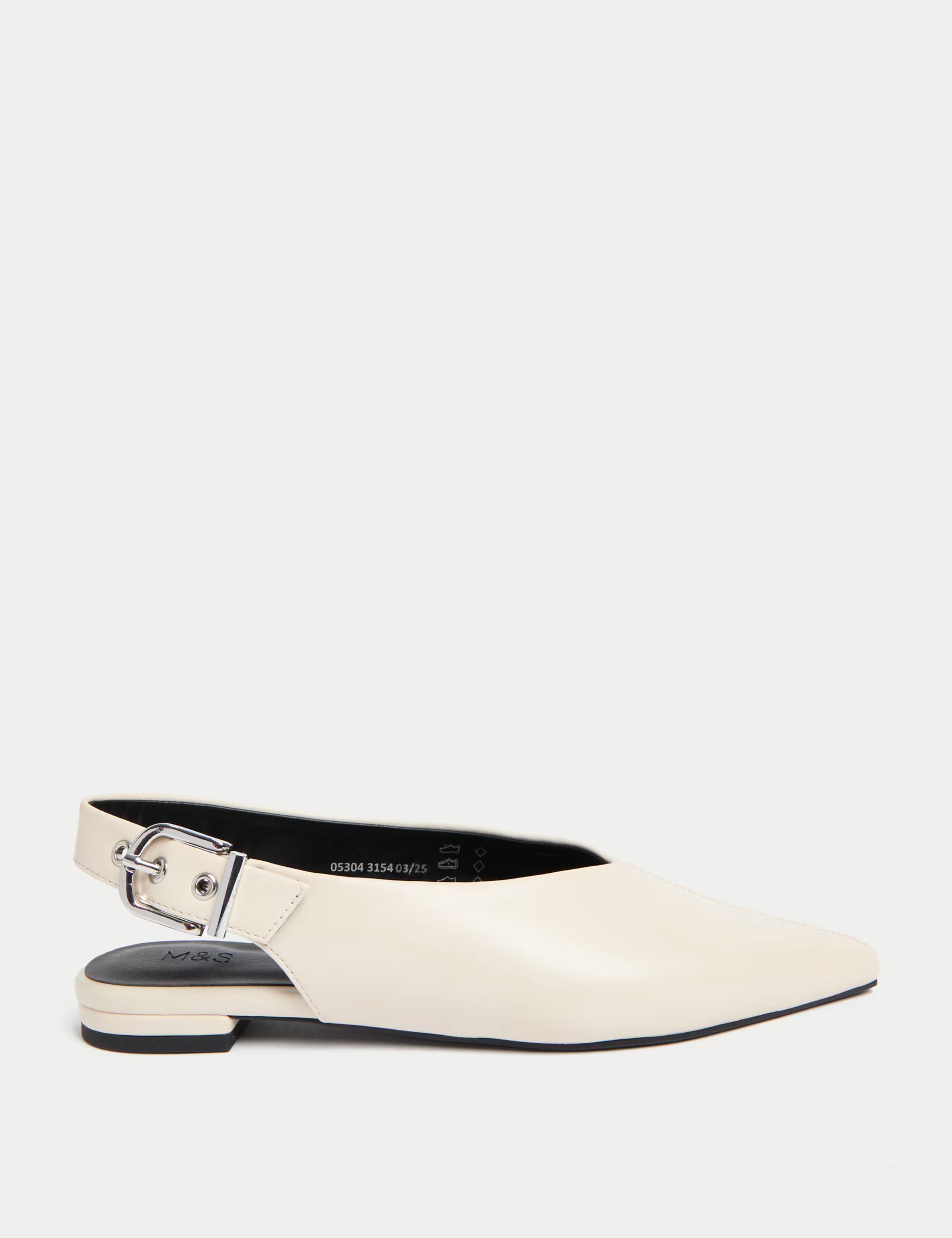 Flat Pointed Slingback Shoes | Marks & Spencer (UK)