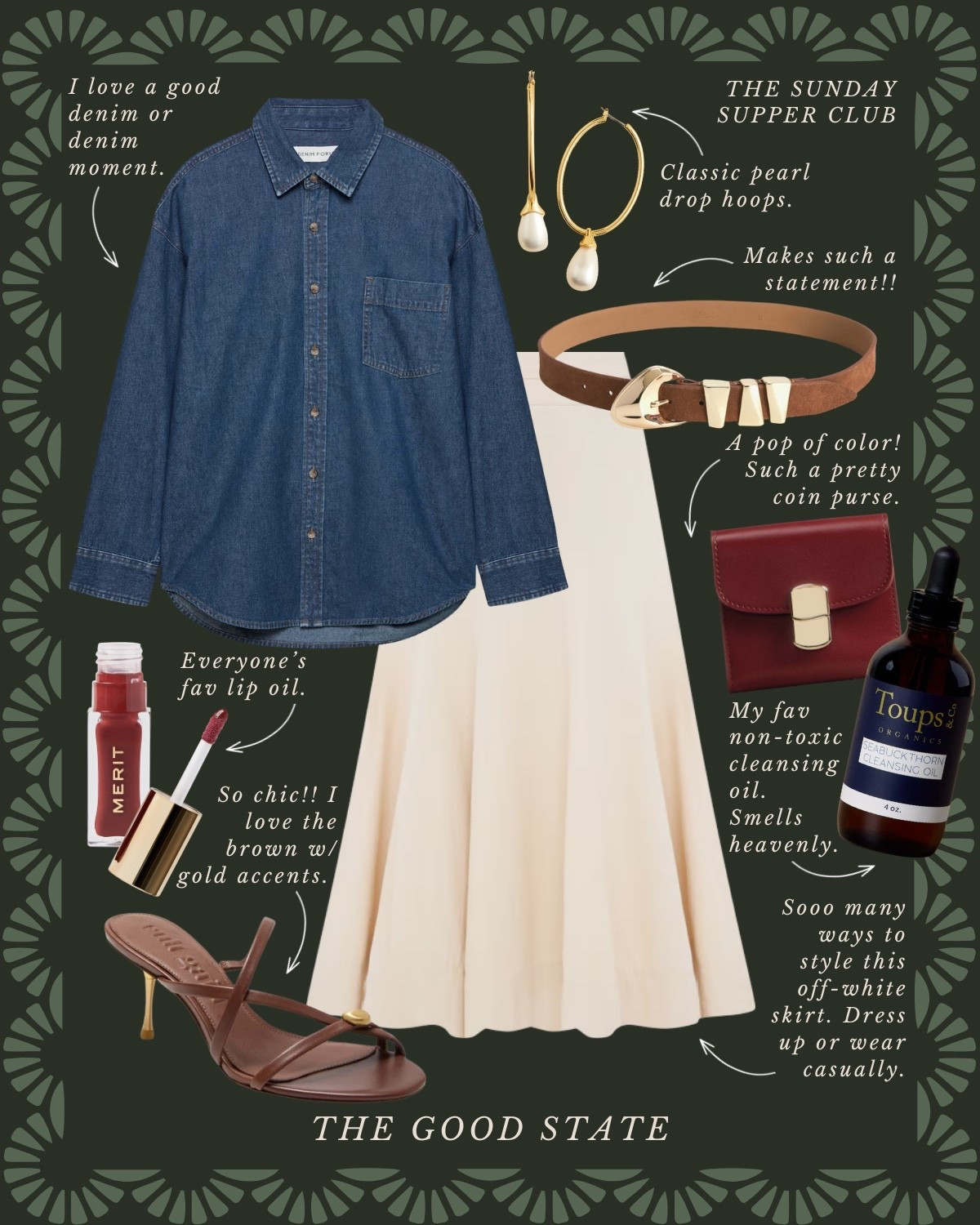 This is lookbook is for the ladies who love a mix of bright colors and happy patterns as well as neutral staples for the everyday. For the one’s strolling down a cobblestone road in their favorite coastal town. For early risers heading off to the Saturday Morning Farmers Market. For the Garden Party goers wearing their favorite gingham dress. This is for the ladies hosting (or attending) their next Sunday Supper Club. For the brunch-ers and seaside book readers🤍

This collection is full of seasonal outfit ideas for the summertime girlies embracing light layers, linen, gingham, playful patterns, dainty accessories and of course the ease of a Summer dress and a new pair of sandals.

#LTKActive #LTKootd #LTKSaleAlert