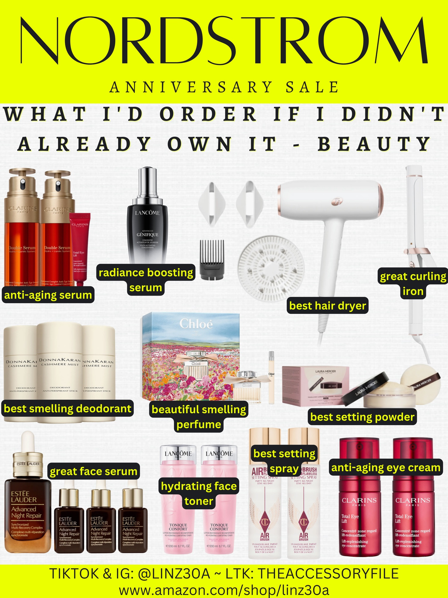 Nordstrom anniversary sale beauty items I love and use! 

Face serum, skincare, face toner, eye cream, curling iron, cashmere mist DKNY deodorant, Charlotte tilbury makeup setting spray, setting powder, nas 

#LTKxNSale #LTKunder100 #LTKbeauty