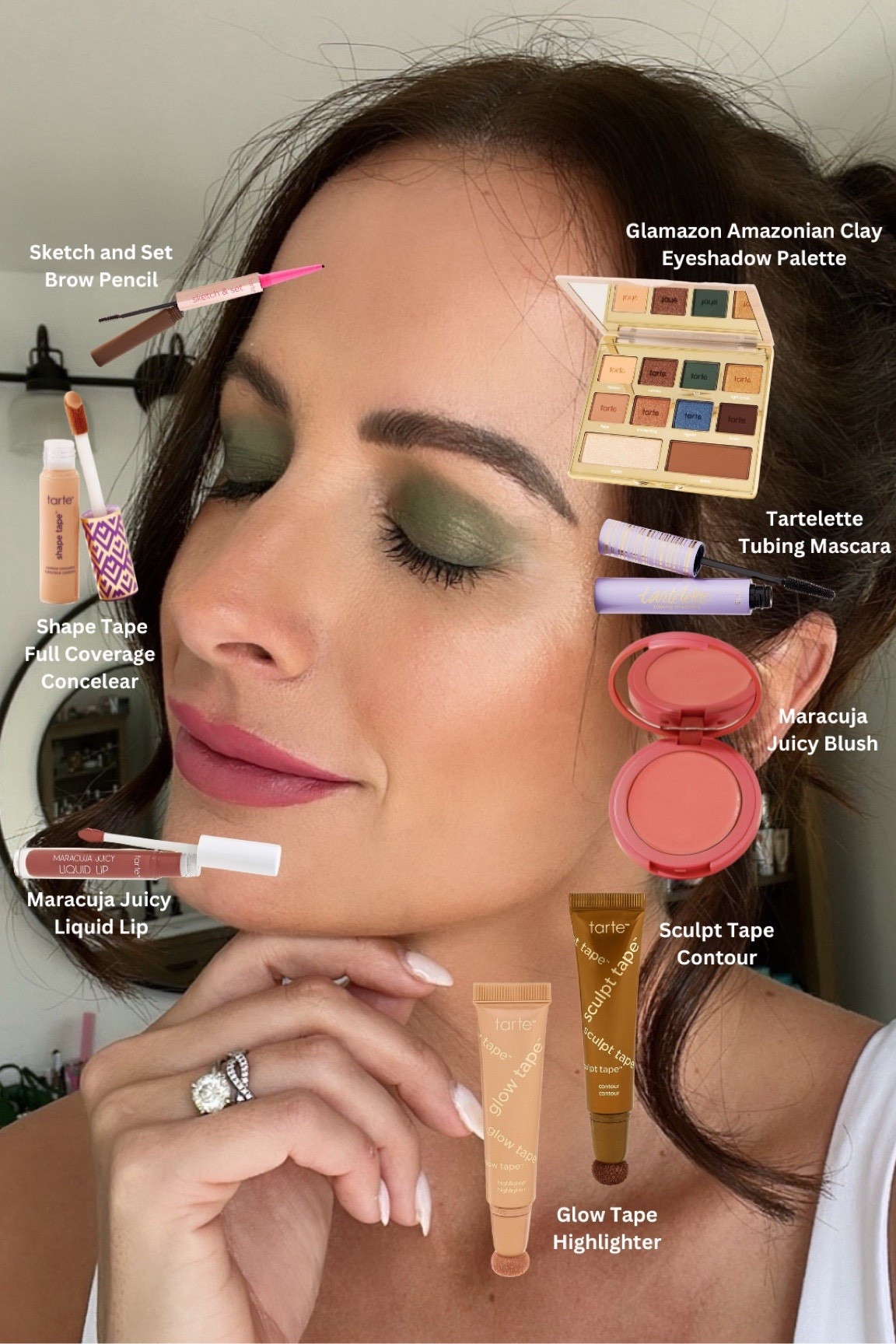 I get asked all about my makeup so here is a quick rundown! A change up the eyes, but everything else is typically this!! 

#LTKBeauty #LTKFindsUnder50 #LTKSaleAlert