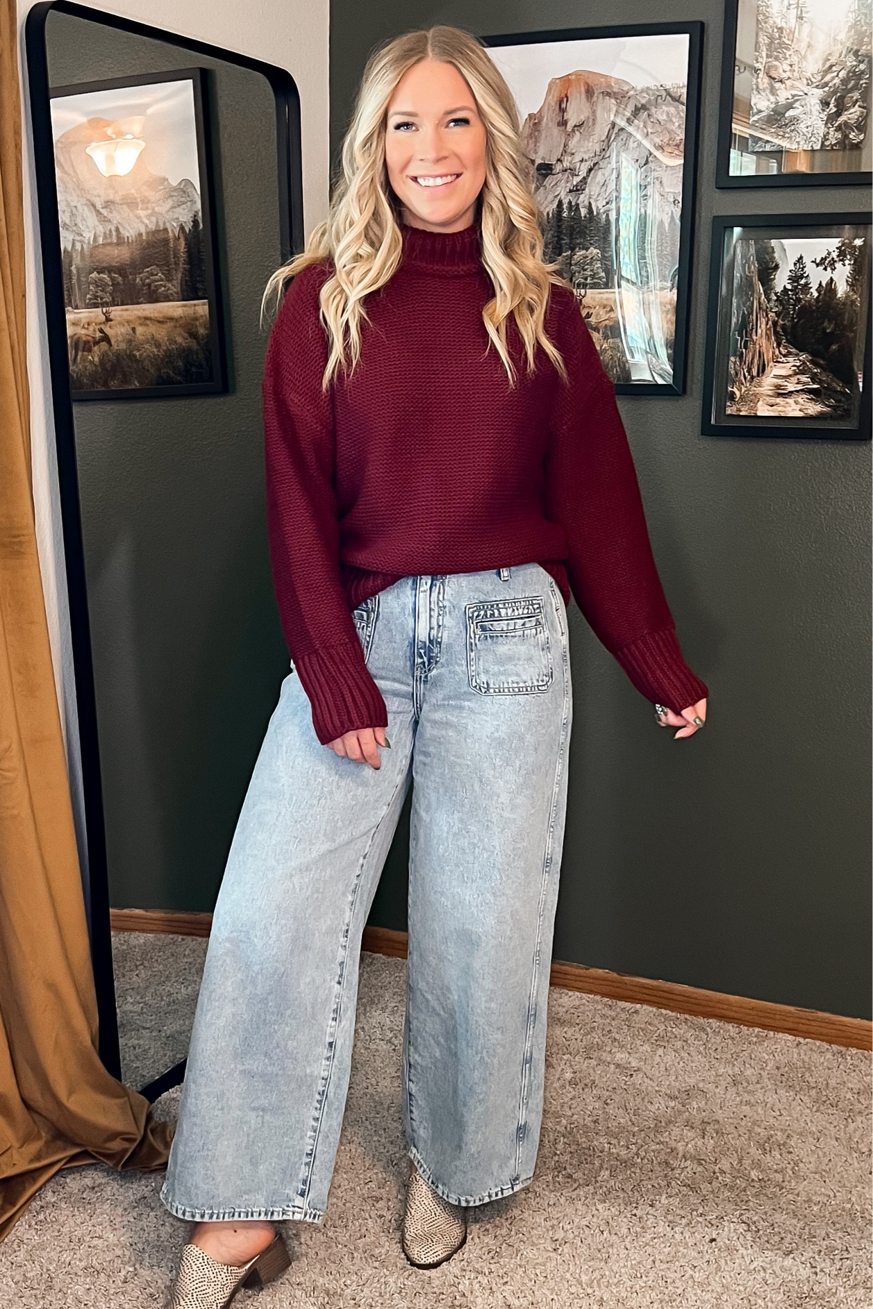 How perfect is this sweater for fall? The burgundy color is chefs kiss 


#LTKMidsize #LTKSaleAlert #LTKxPrimeDay