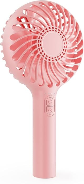 HonHey Handheld Fan Portable, Mini Hand Held Fan with USB Rechargeable Battery, 4 Speed Personal ... | Amazon (US)