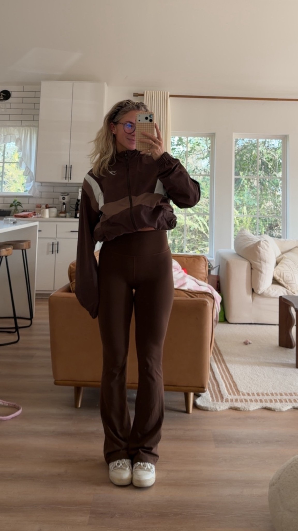 I love a monochrome outfit! 🤎 My jacket is older GymShark & I linked similar!

#LTKdayinmylife #LTKmorningroutine #LTKfitnessgoals