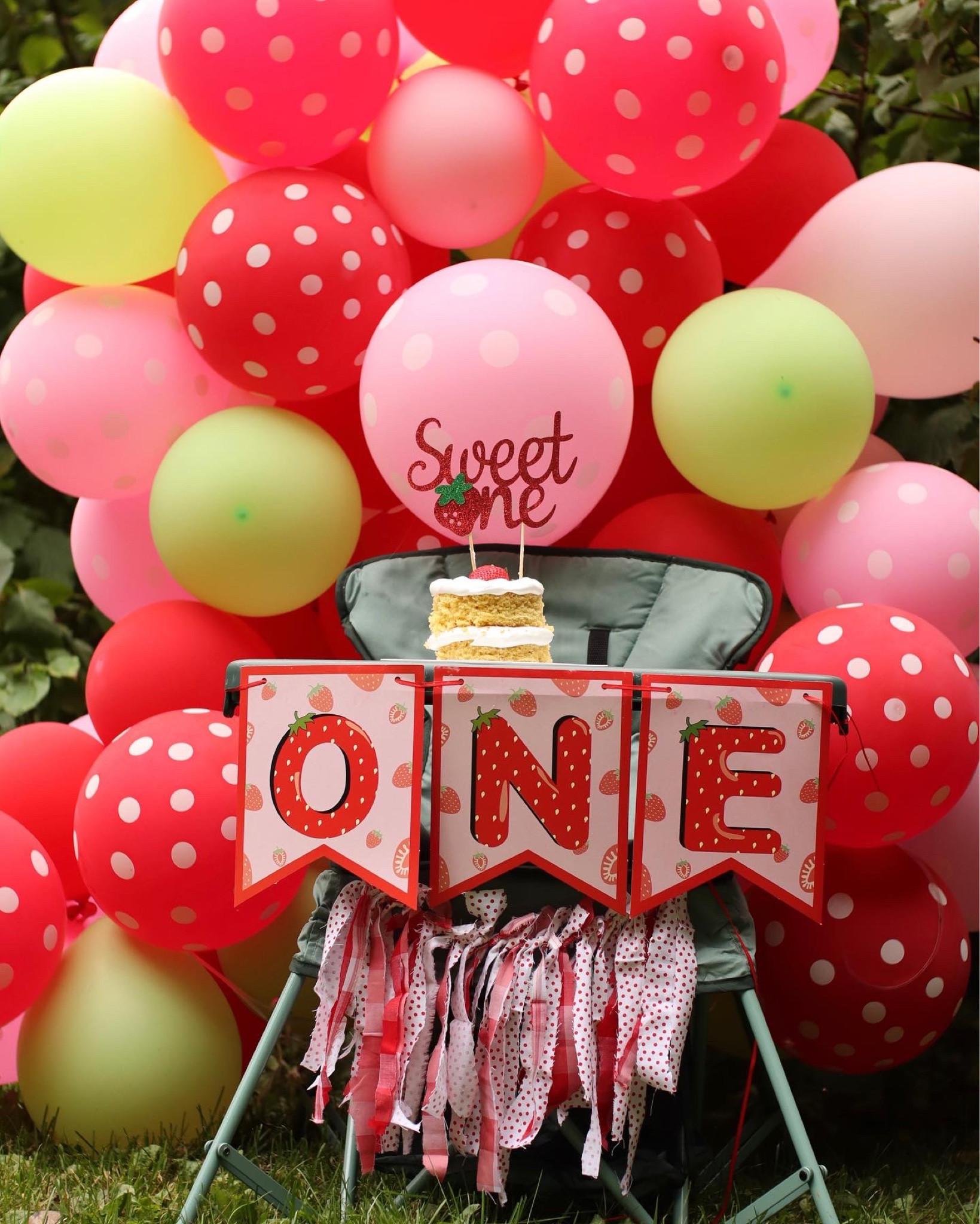 Strawberry birthday party theme / sweet one birthday/ berry sweet one / berry birthday party 

#LTKbaby #LTKkids #LTKparties