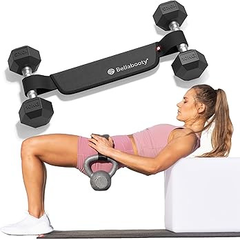 Bellabooty Premium Hip Thrust Belt - Adjustable Exercise Belt for Glutes & Squats, Hip Thrust Pad... | Amazon (US)