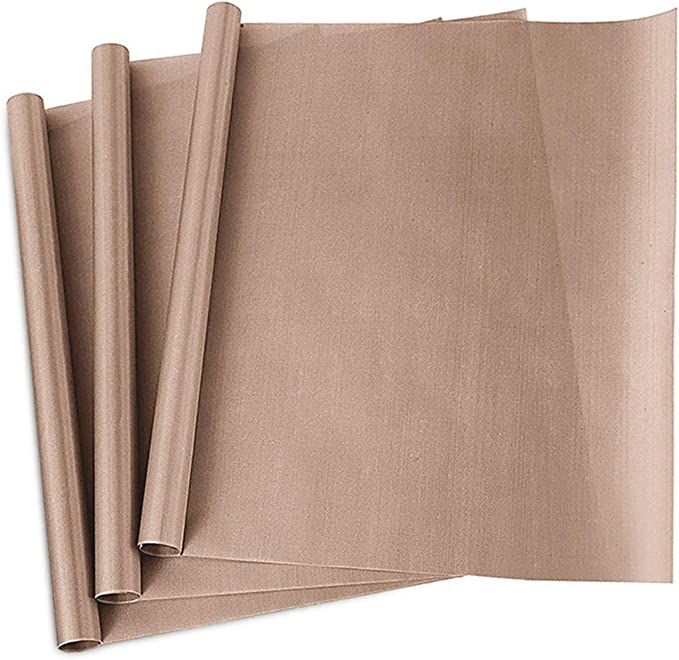3 Pack PTFE Teflon Sheet for Heat Press Transfer Sheet Non Stick 16 x 20" Heat Transfer Paper Reu... | Amazon (US)