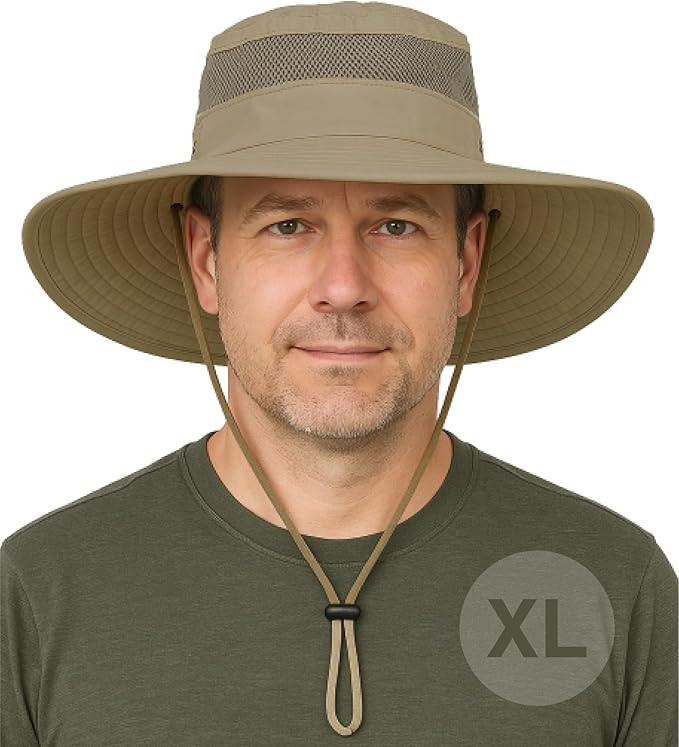GearTOP Safari Sun Hat for Men and Sun Hats for Women UV Protection UPF 50+ Hiking, Gardening, Fi... | Amazon (US)