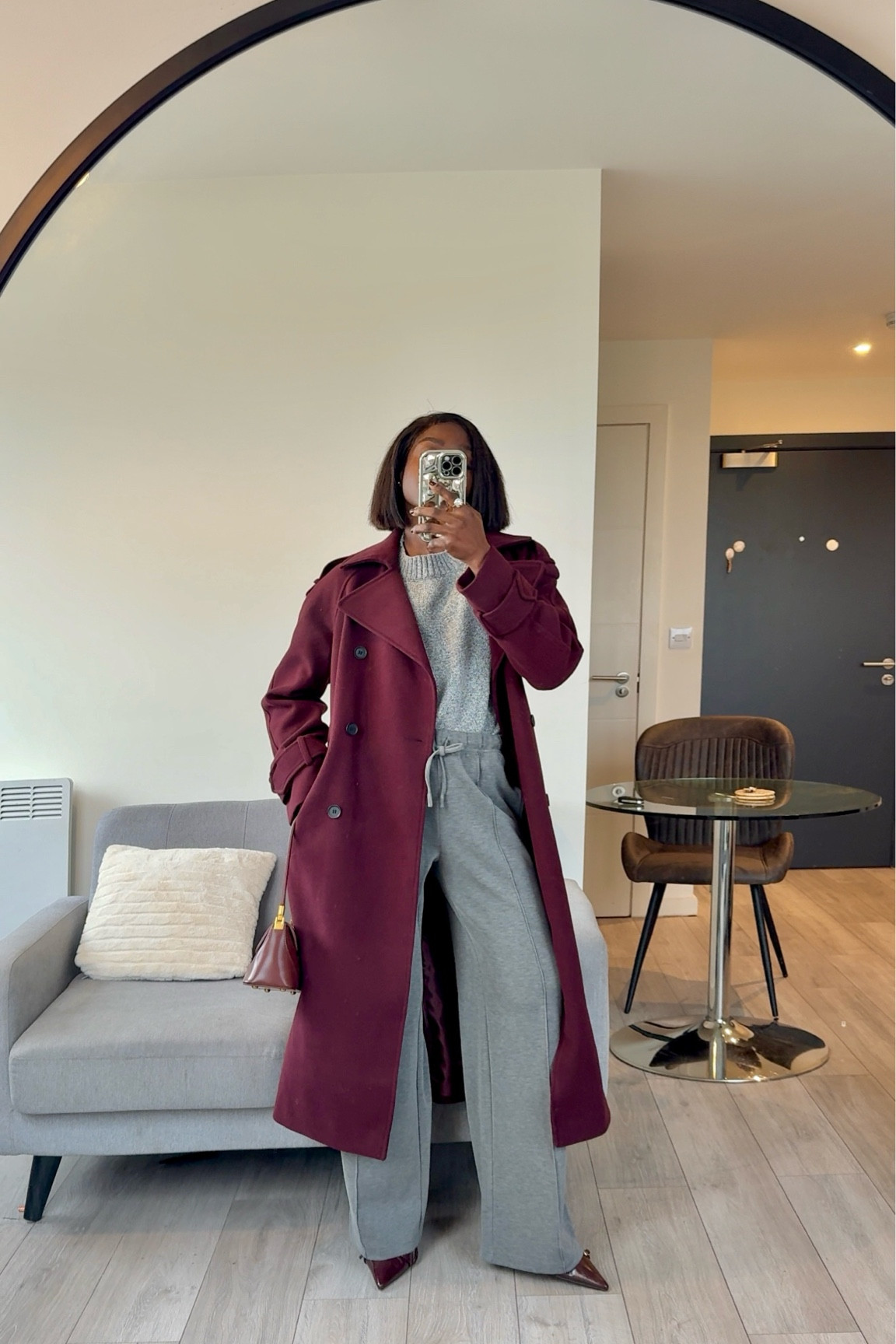 Burgundy Coat Outfit ideas 

#LTKautumn #LTKuk #LTKsale