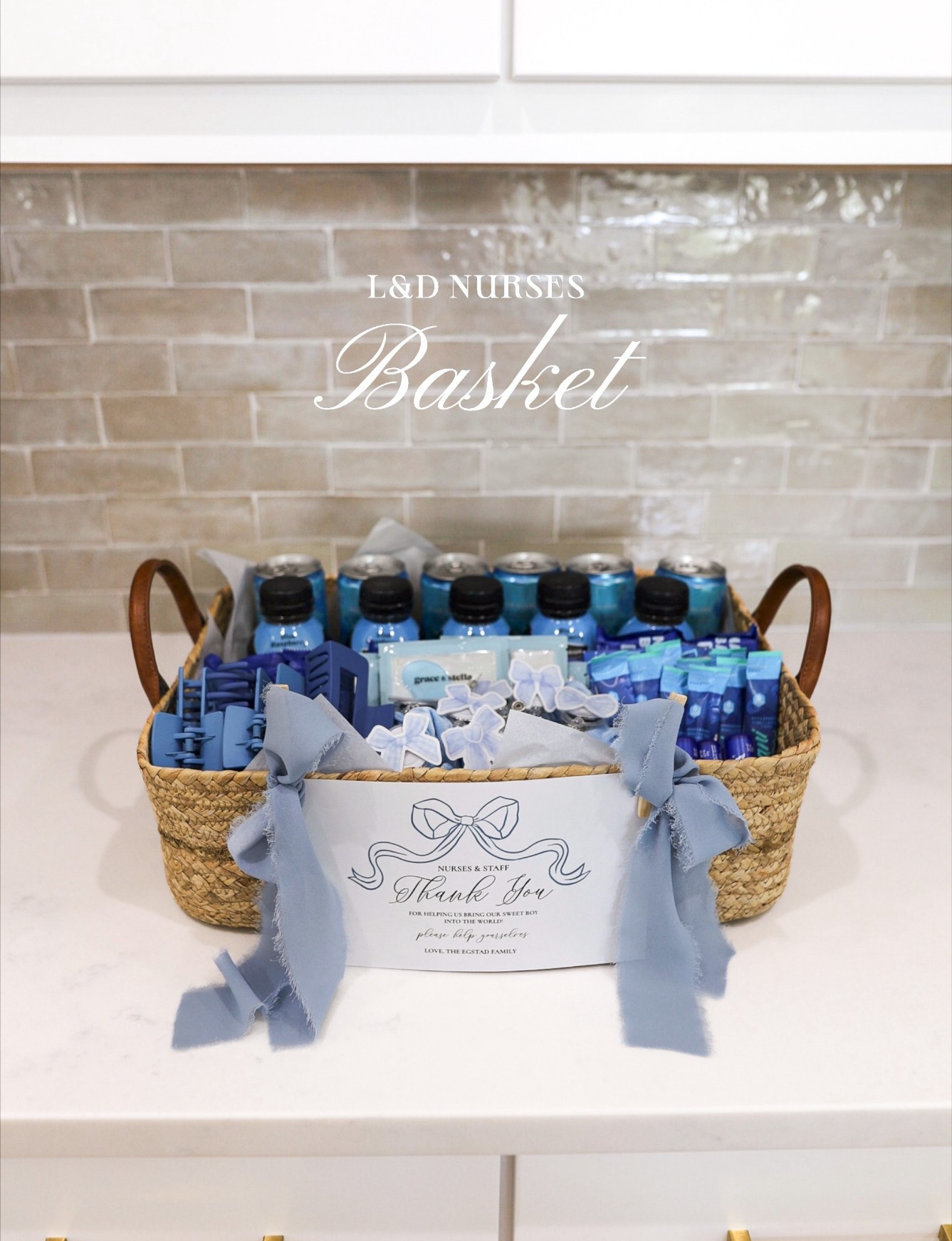 Love putting this together for the nurses that I’ll never forget! 🩵

#LTKBump #LTKFamily #LTKBaby