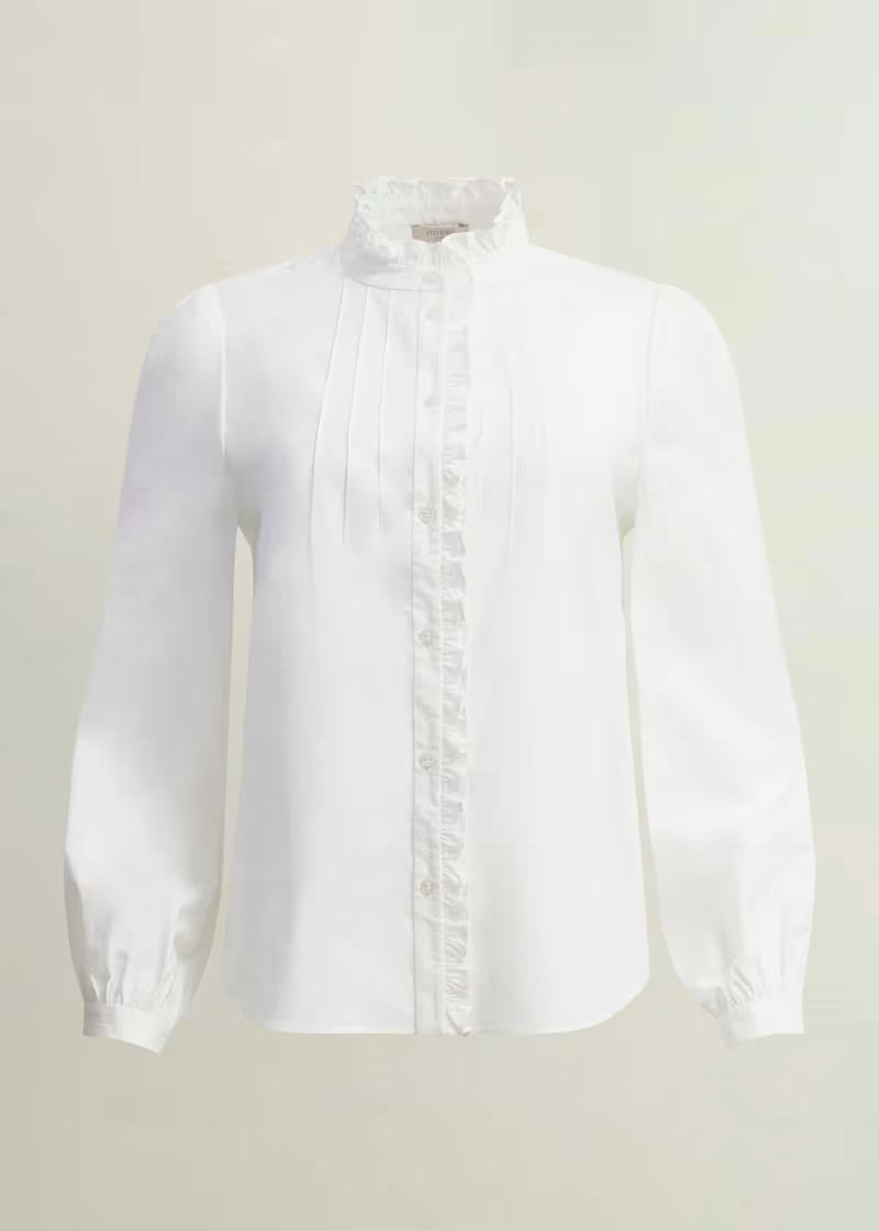 Trinity Cotton Blouse | Hobbs UK | | Hobbs