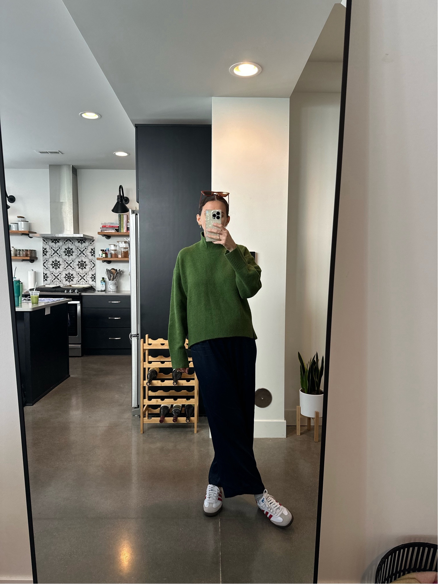 Obsessed with these silky Donni pants! They level up any basic winter fit and will transition to spring so easily, too. Their elastic waistband has truly been the *comfiest* I’ve found while preggo. 

#LTKstyletip #LTKSeasonal #LTKbump