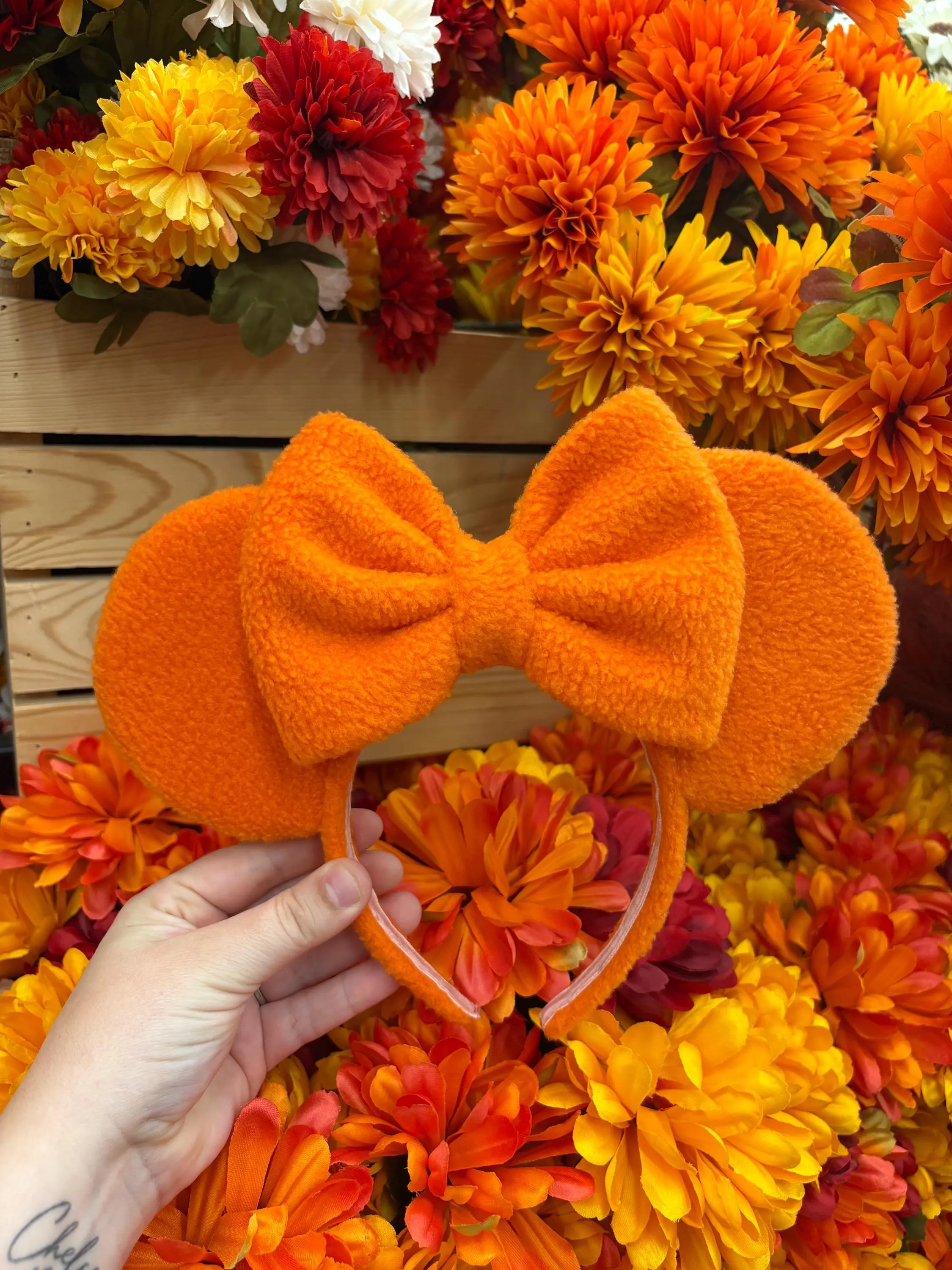 Fluffy pumpkin ears | Etsy (Global)